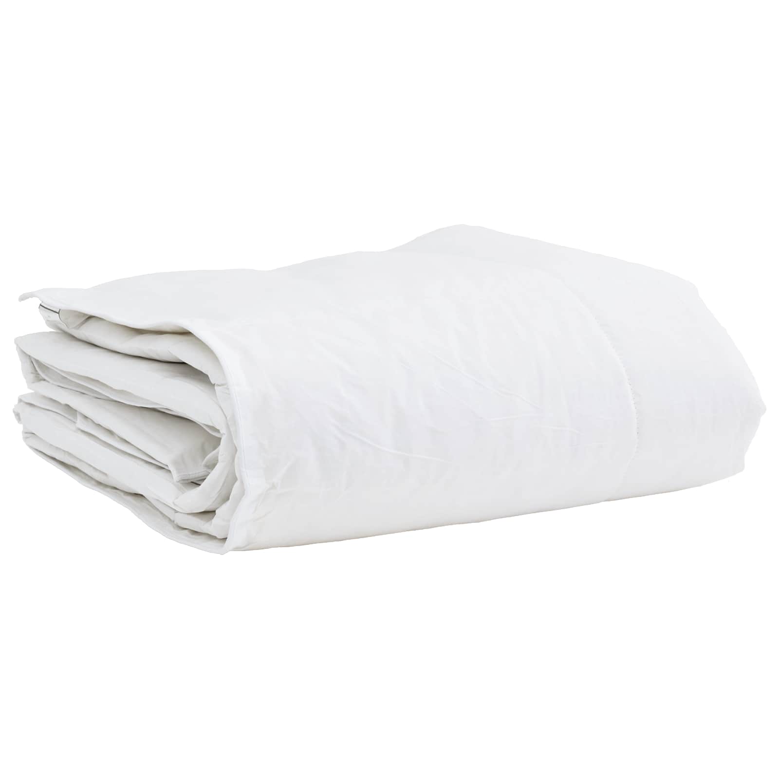 vidaXL Zimowa Kołdra z poduszką 2 pcs Biały Pióra down