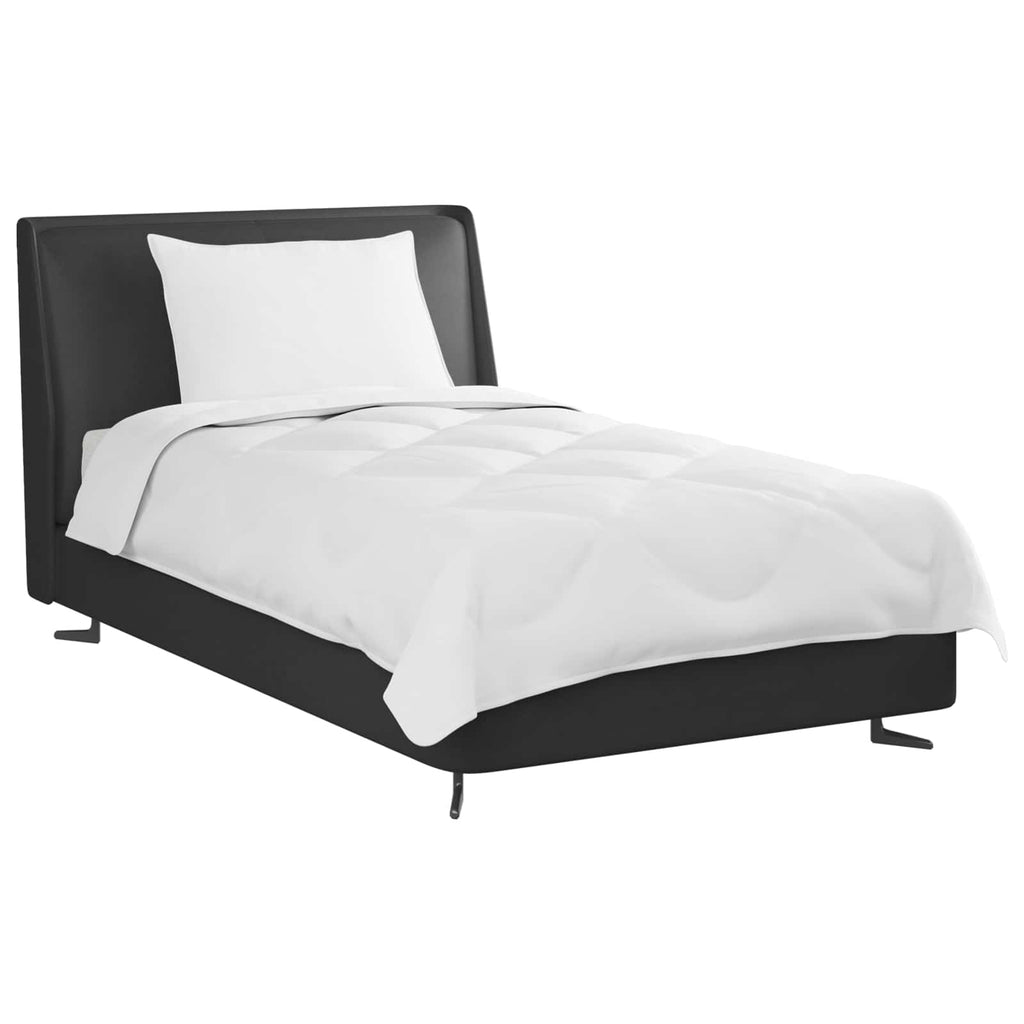 vidaXL Kołdra na Wszystkie Pory Roku z poduszką 2 pcs Biały Mikrofibra