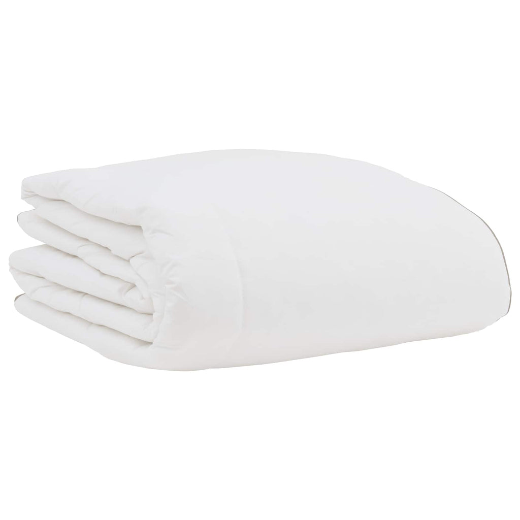 vidaXL Zimowa Kołdra z poduszką 3 pcs Biały Pióra down