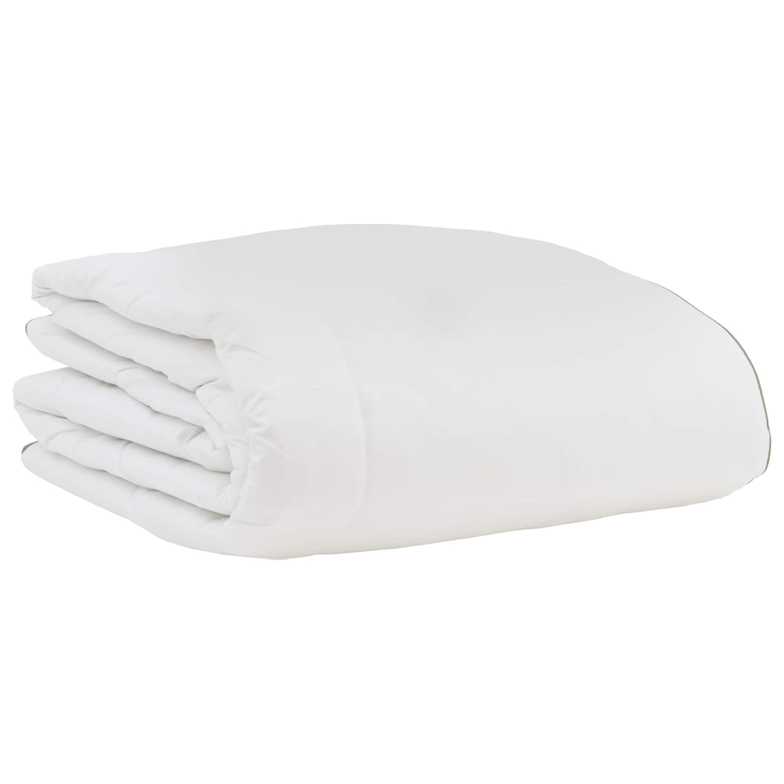 vidaXL Zimowa Kołdra z poduszką 3 pcs Biały Pióra down