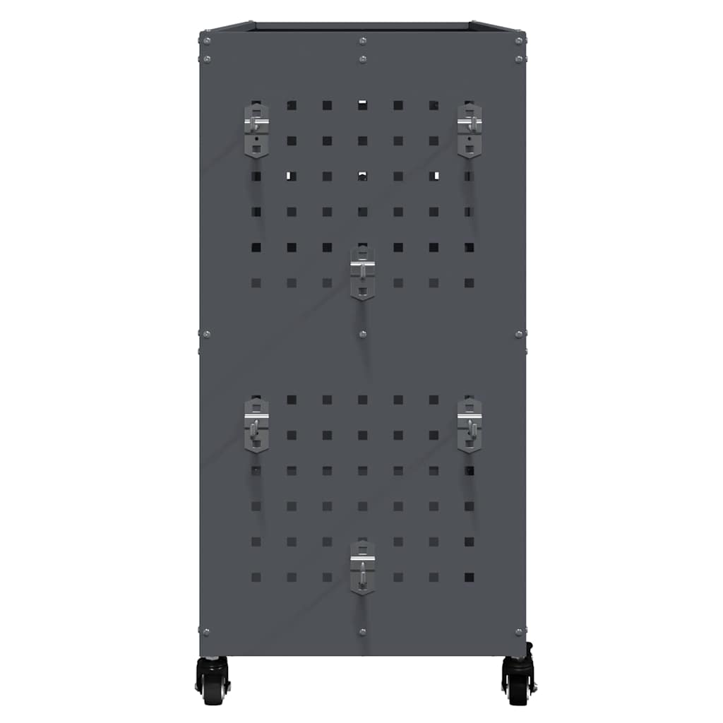 vidaXL Wózek narzędziowy Antracyt 75 x 35 x 73 cm Stal zimnogięta
