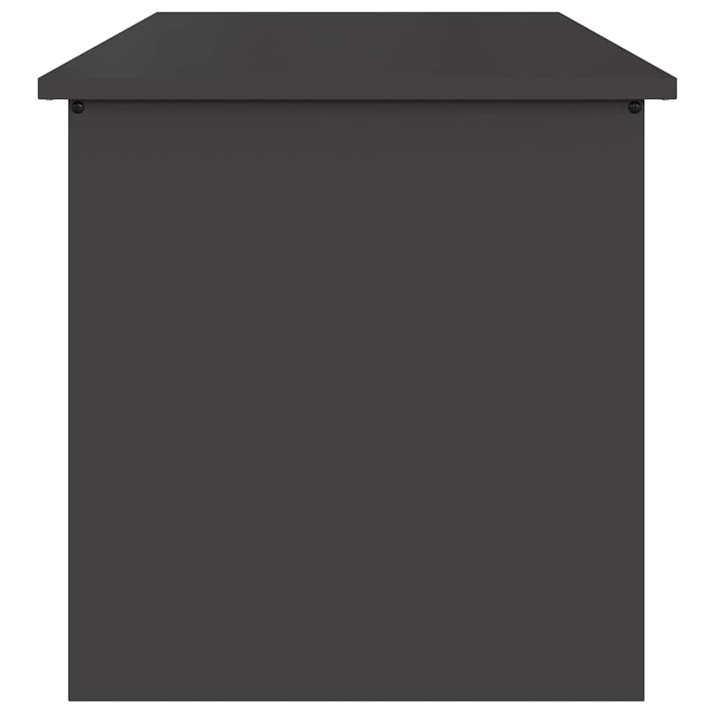 vidaXL Skrzynia do przechowywania na zewnątrz Czarny 80 x 50,5 x 50 cm
