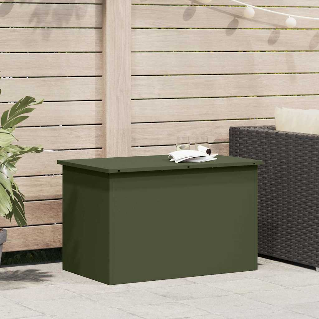 vidaXL Skrzynia do przechowywania poduszek ogrodowych Stal 175 L