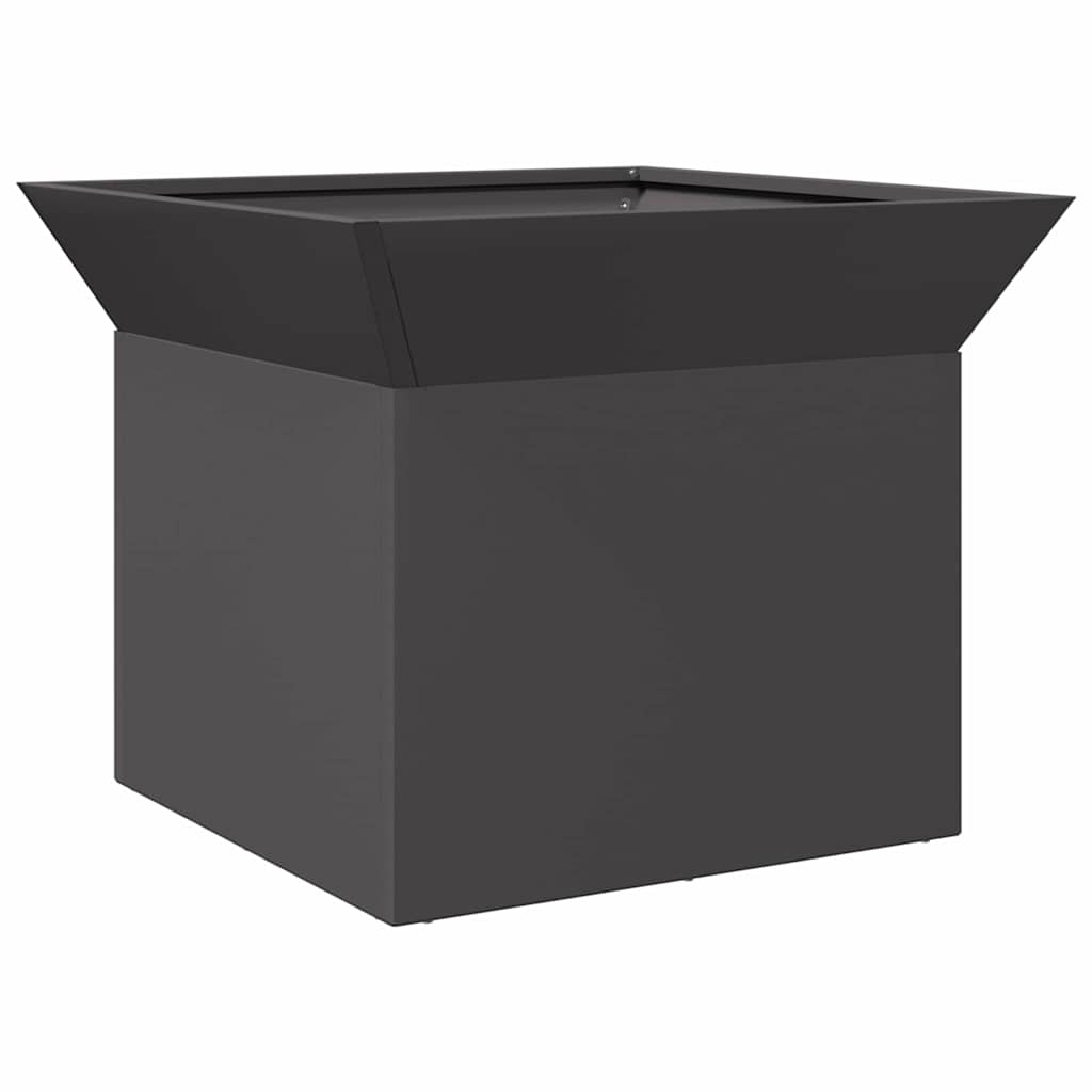 vidaXL Kominek Czarny 50 x 50 x 40 cm Stal
