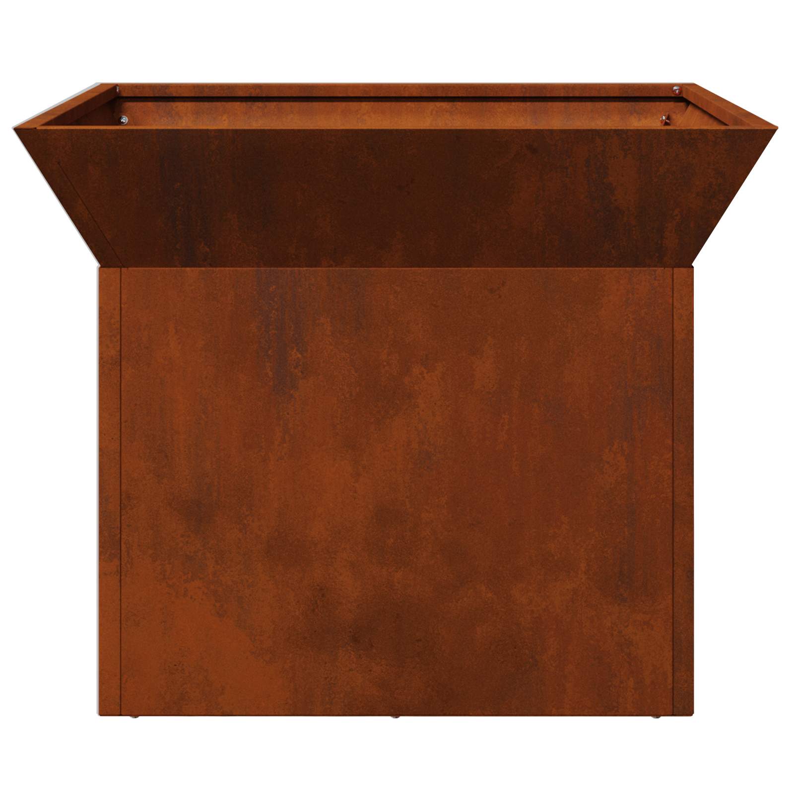 vidaXL Kominek Rdzawy 50 x 50 x 40 cm stal kortenowska