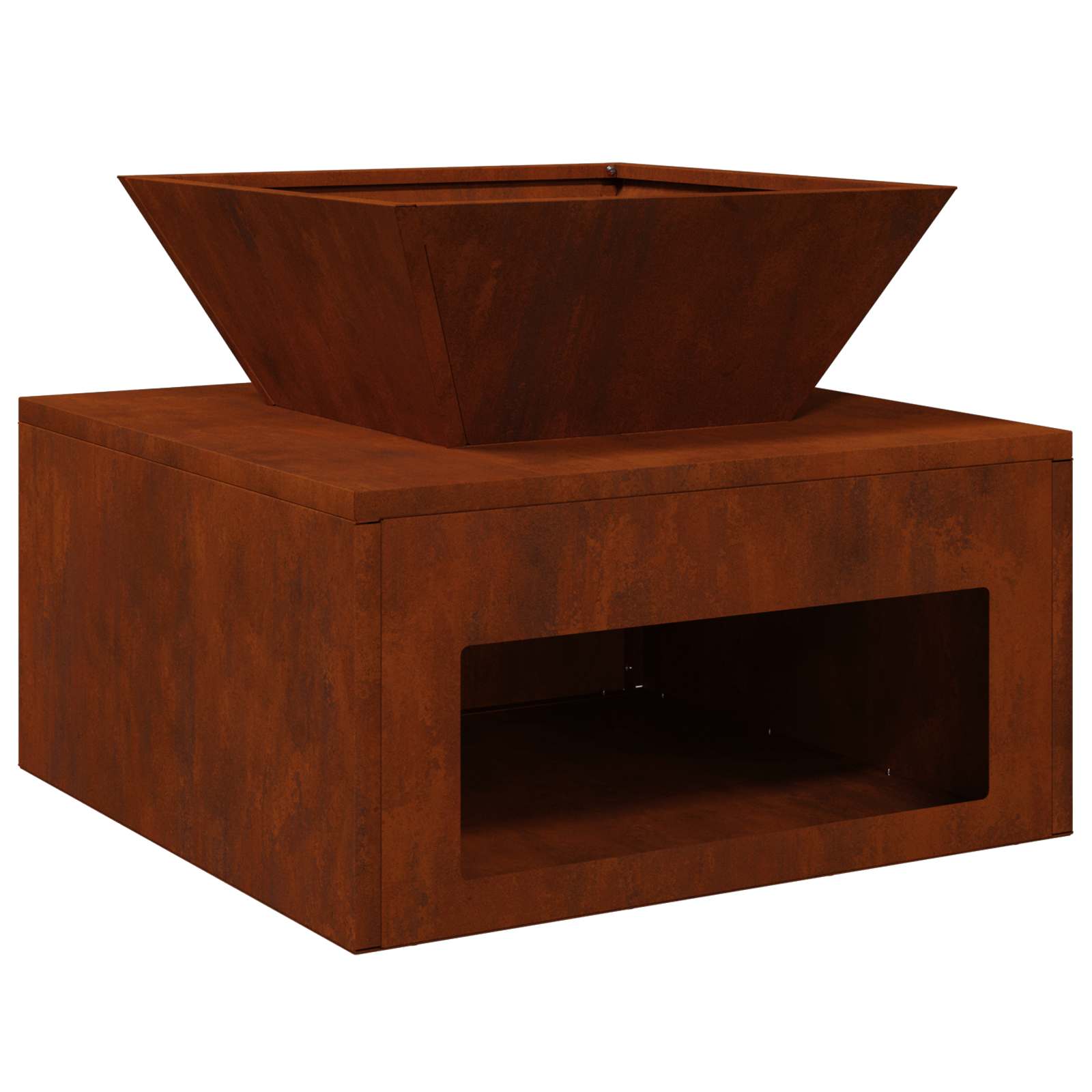 vidaXL Kominek Rdzawy 50 x 50 x 40 cm