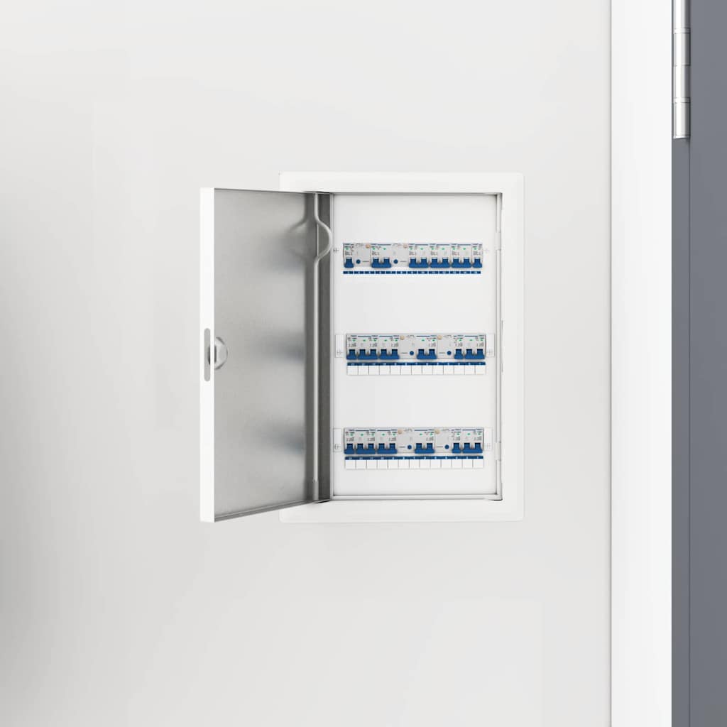 vidaXL Panel dostępu Biały 33,5 x 23 x 3 cm Stal