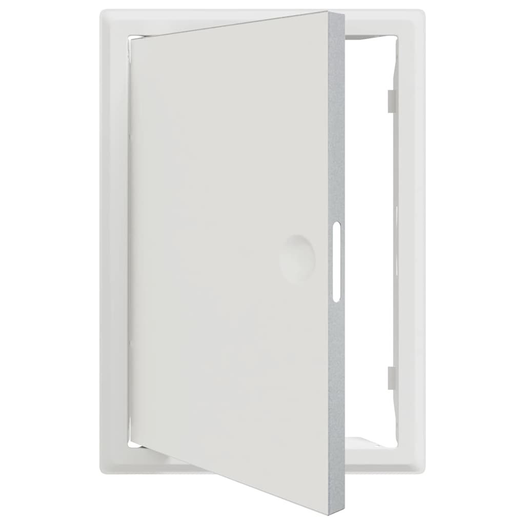 vidaXL Panel dostępu Biały 33,5 x 23 x 3 cm Stal