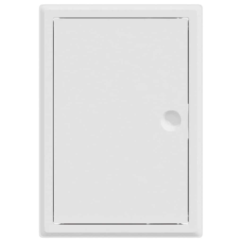 vidaXL Panel dostępu Biały 33,5 x 23 x 3 cm Stal