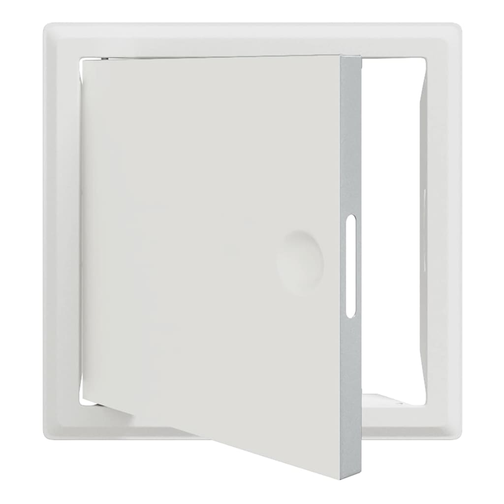 vidaXL Panel dostępu Biały 33 x 33 x 3 cm Stal