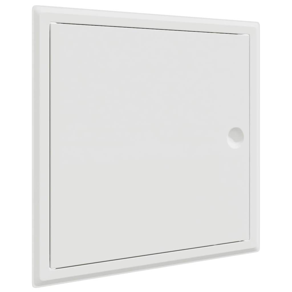 vidaXL Panel dostępu Biały 33 x 33 x 3 cm Stal