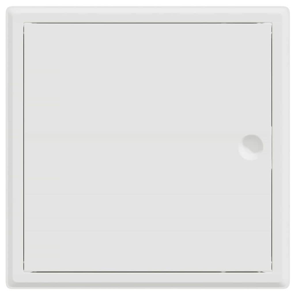 vidaXL Panel dostępu Biały 33 x 33 x 3 cm Stal