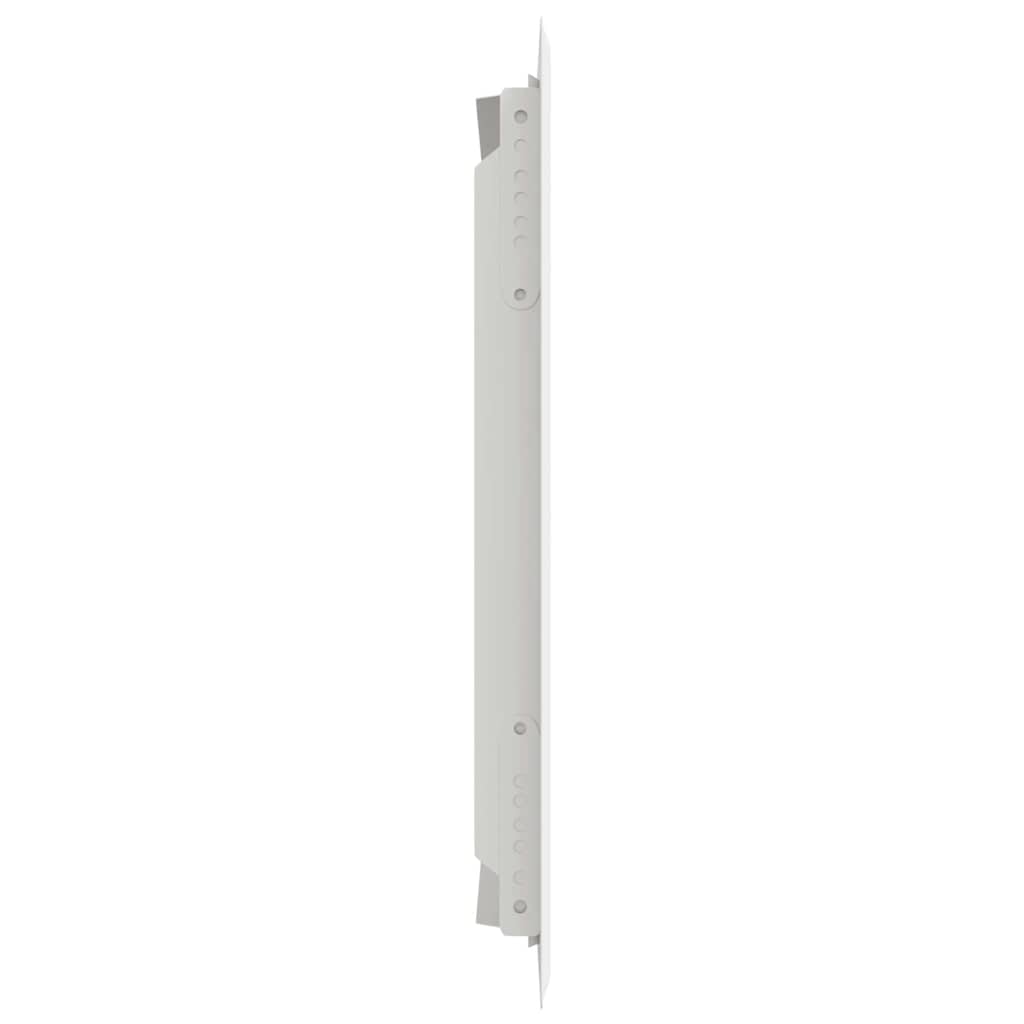 vidaXL Panel dostępu Biały 33 x 33 x 3 cm Stal