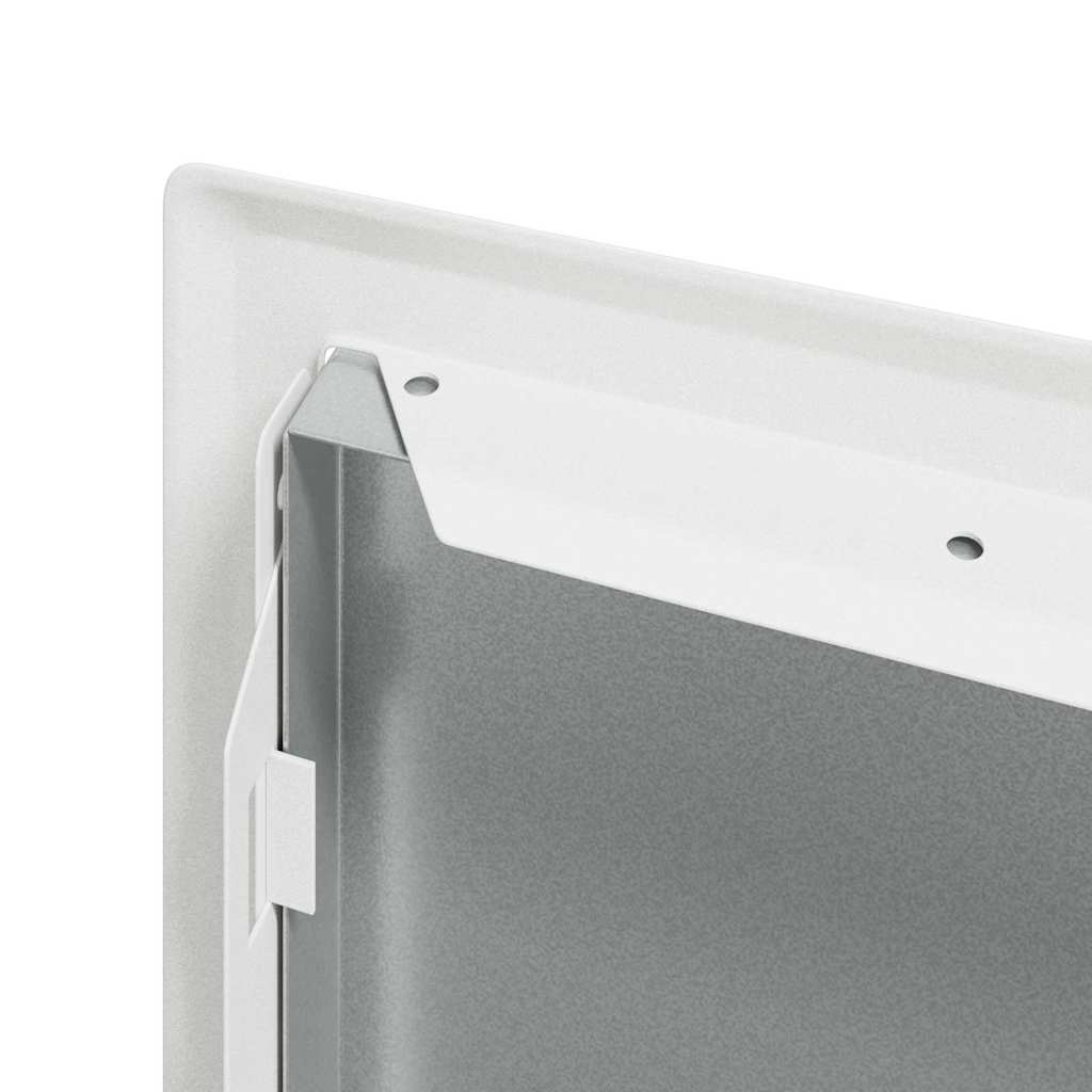 vidaXL Panel dostępu Biały 43 x 33 x 3 cm Stal
