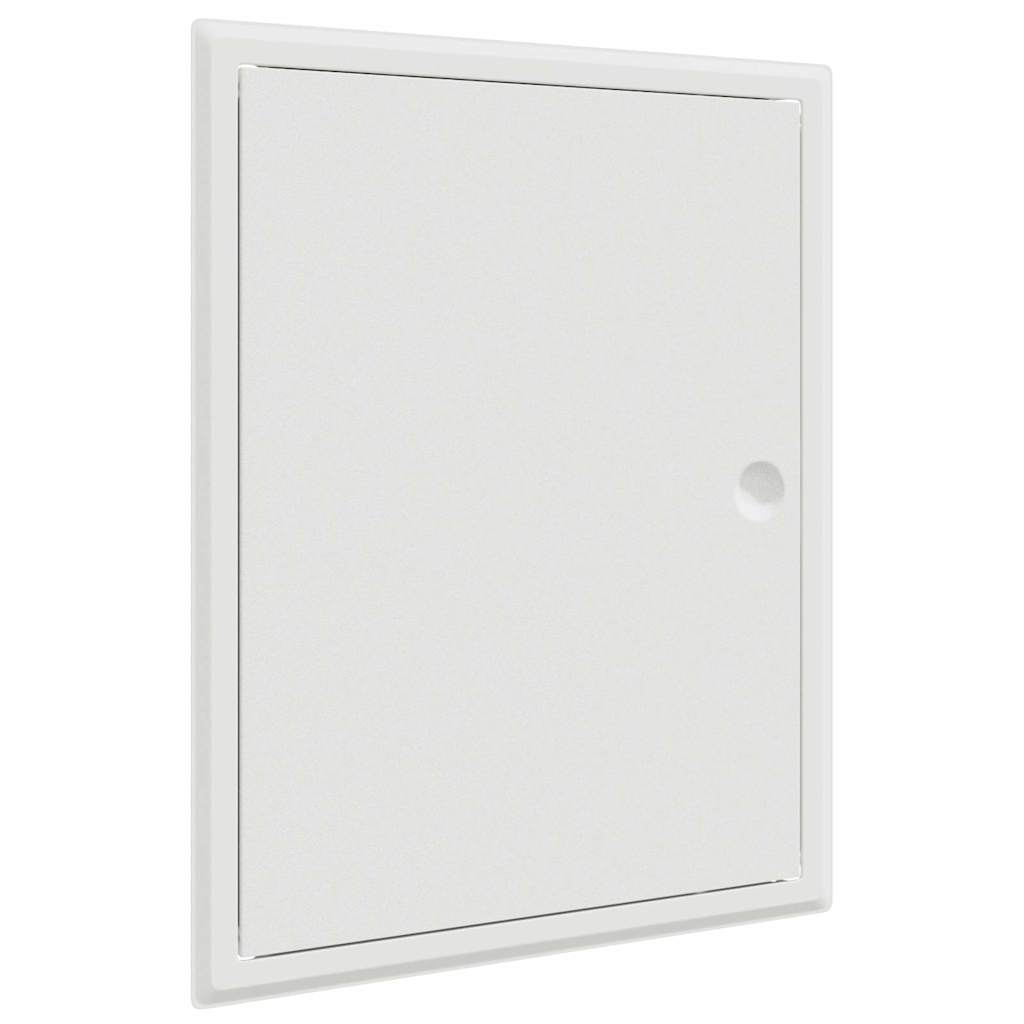 vidaXL Panel dostępu Biały 43 x 33 x 3 cm Stal