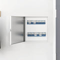 vidaXL Panel dostępu Biały 43 x 43 x 3 cm Stal