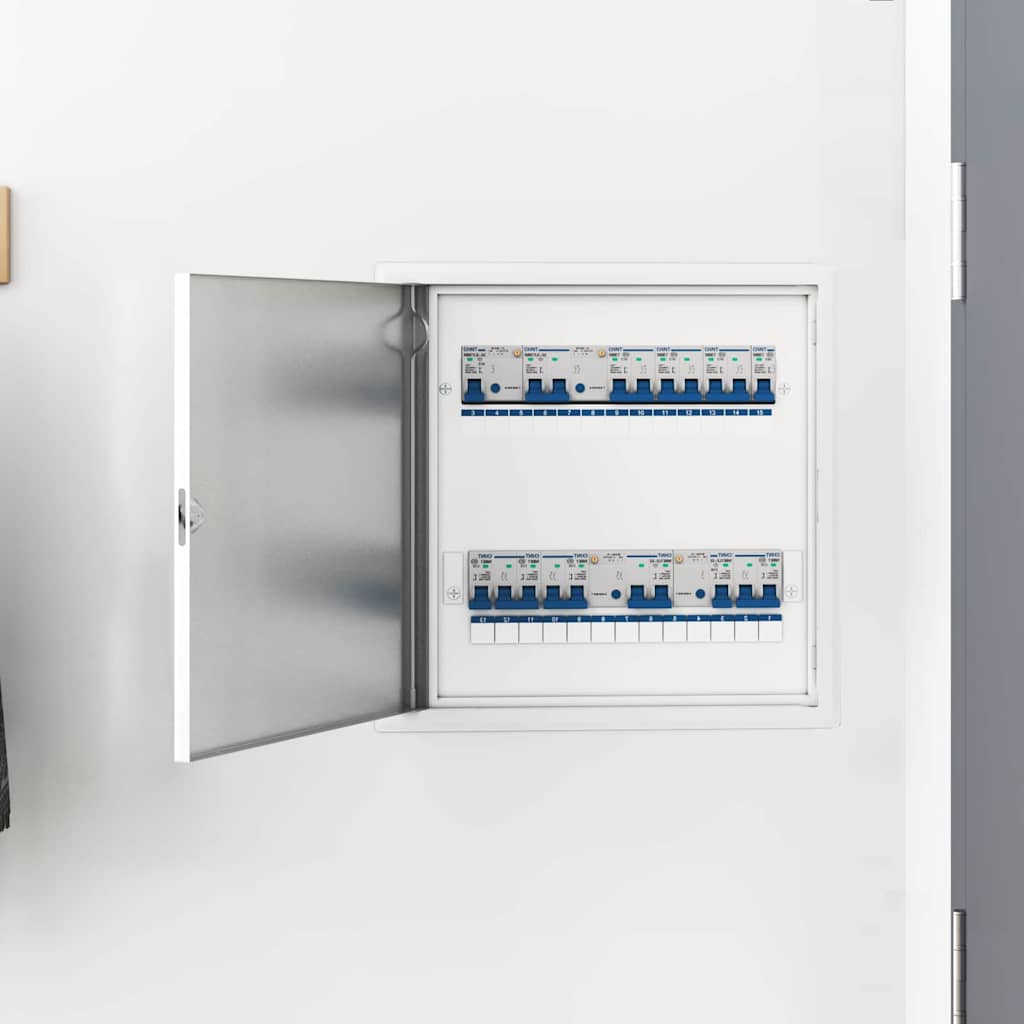 vidaXL Panel dostępu Biały 43 x 43 x 3 cm Stal