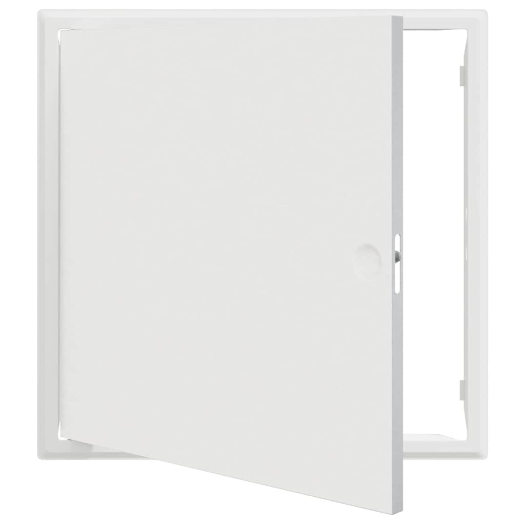 vidaXL Panel dostępu Biały 43 x 43 x 3 cm Stal