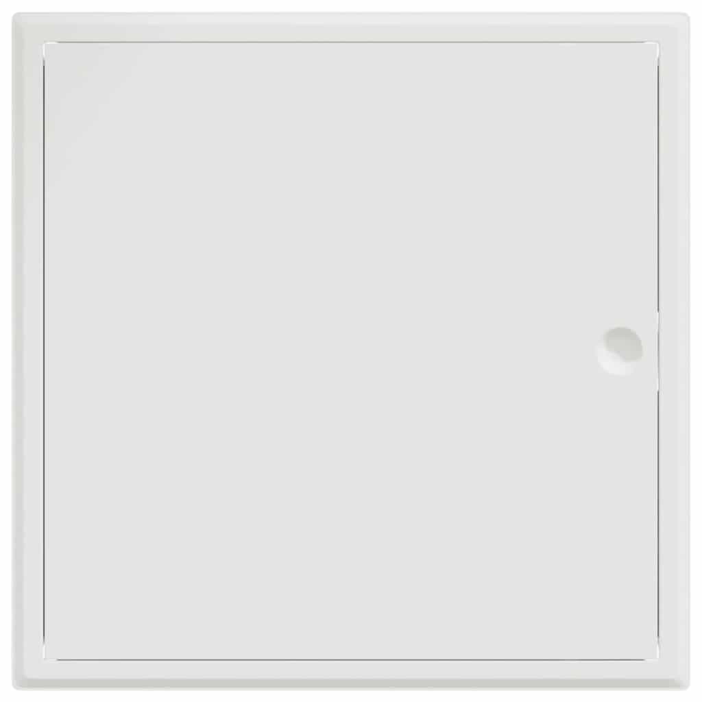 vidaXL Panel dostępu Biały 43 x 43 x 3 cm Stal