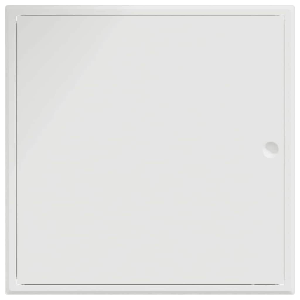 vidaXL Panel dostępu Biały 53 x 53 x 3 cm Stal