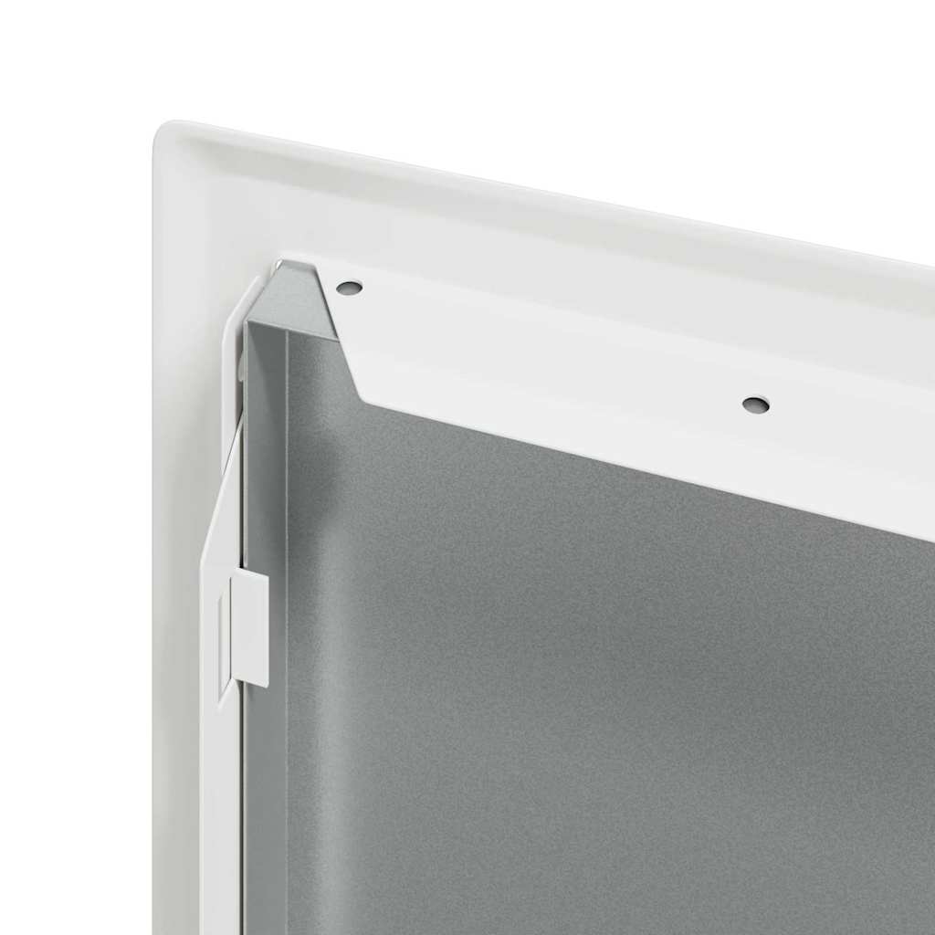 vidaXL Panel dostępu Biały 33 x 23 x 3 cm Stal