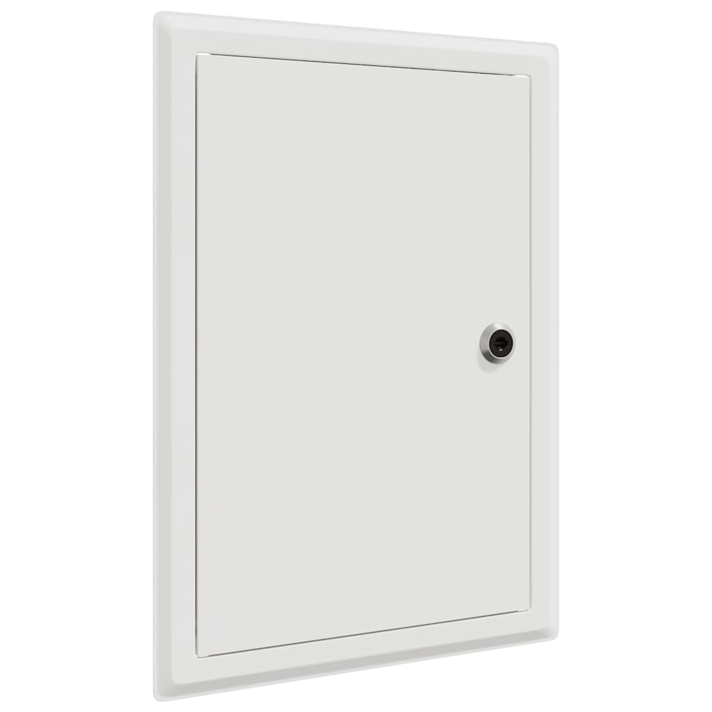 vidaXL Panel dostępu Biały 33 x 23 x 3 cm Stal