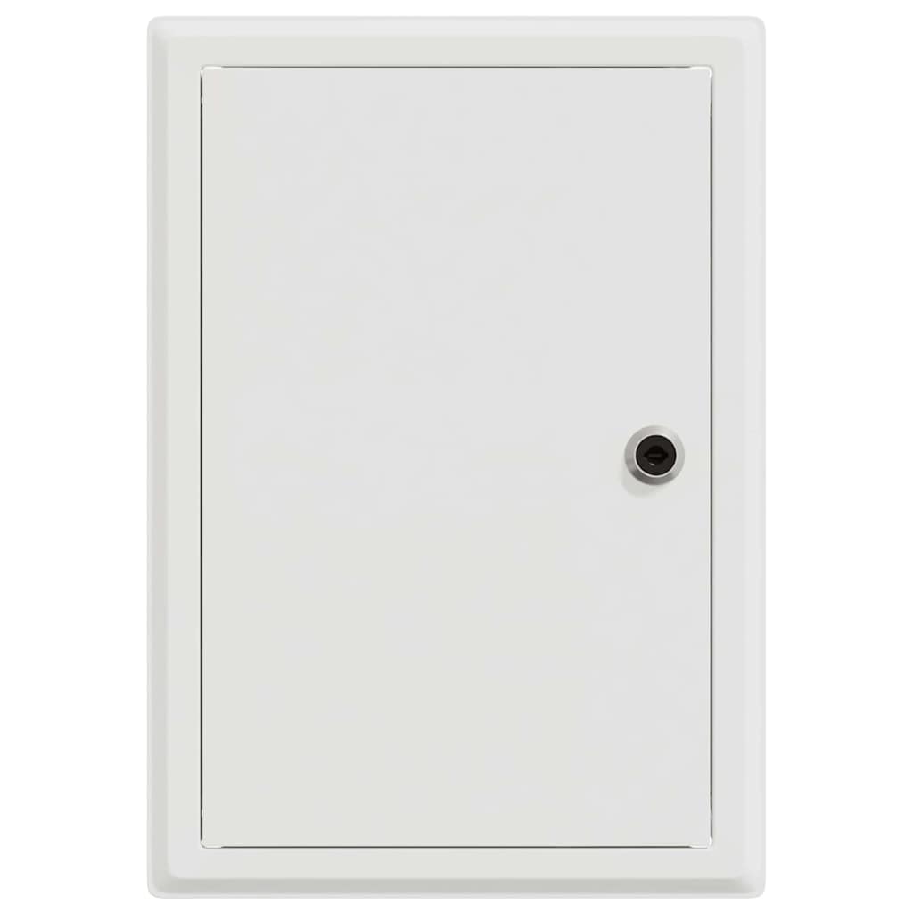 vidaXL Panel dostępu Biały 33 x 23 x 3 cm Stal