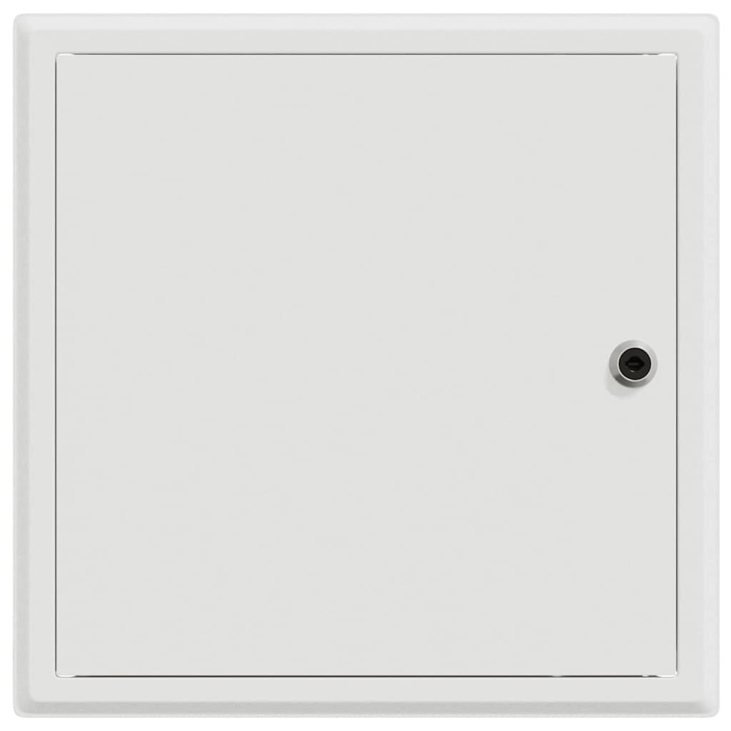 vidaXL Panel dostępu Biały 33 x 33 x 3 cm Stal