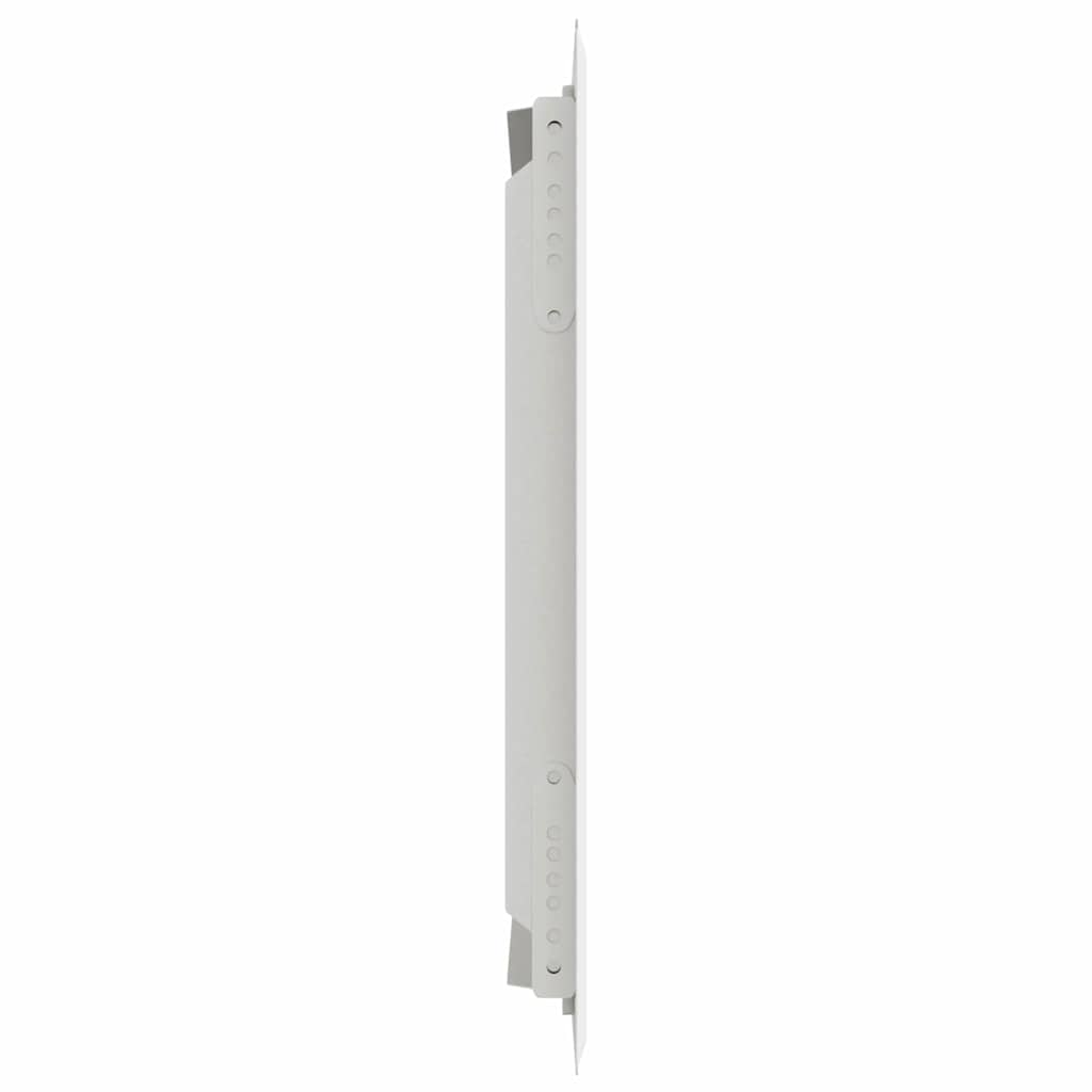 vidaXL Panel dostępu Biały 33 x 33 x 3 cm Stal
