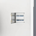 vidaXL Panel dostępu 2 pcs Biały 23 x 23 x 3 cm Stal