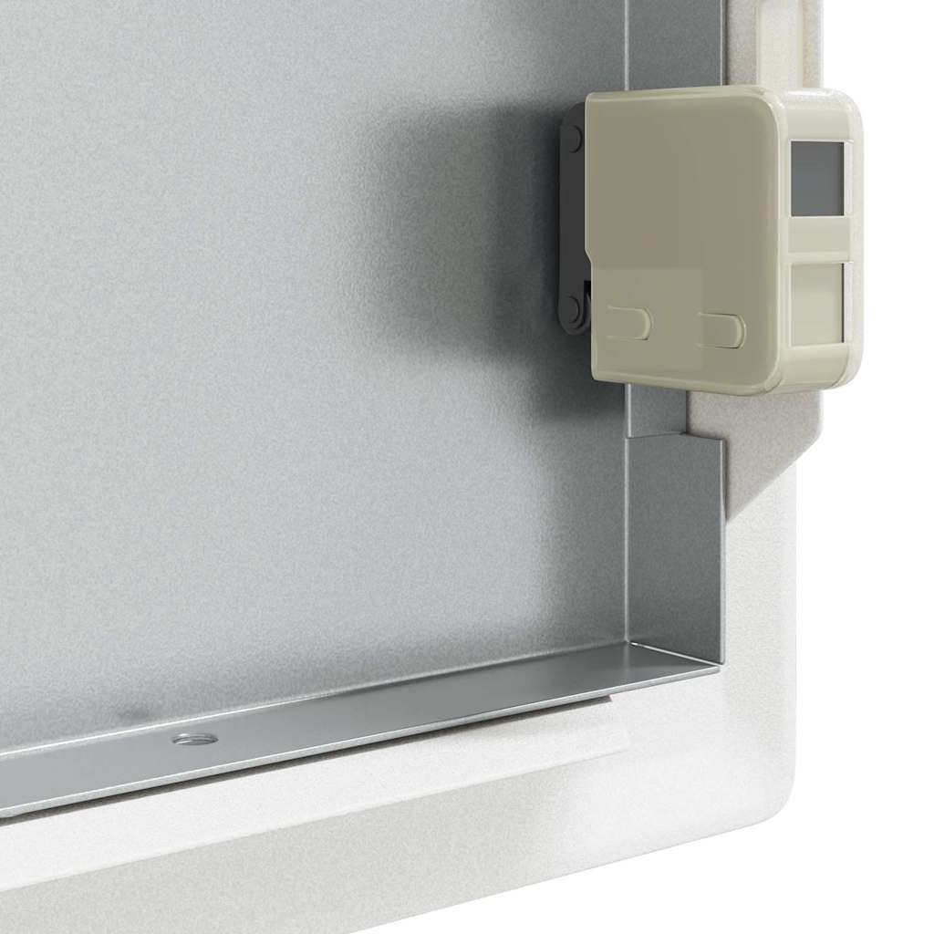 vidaXL Panel dostępu Biały 33 x 23 x 3 cm Stal