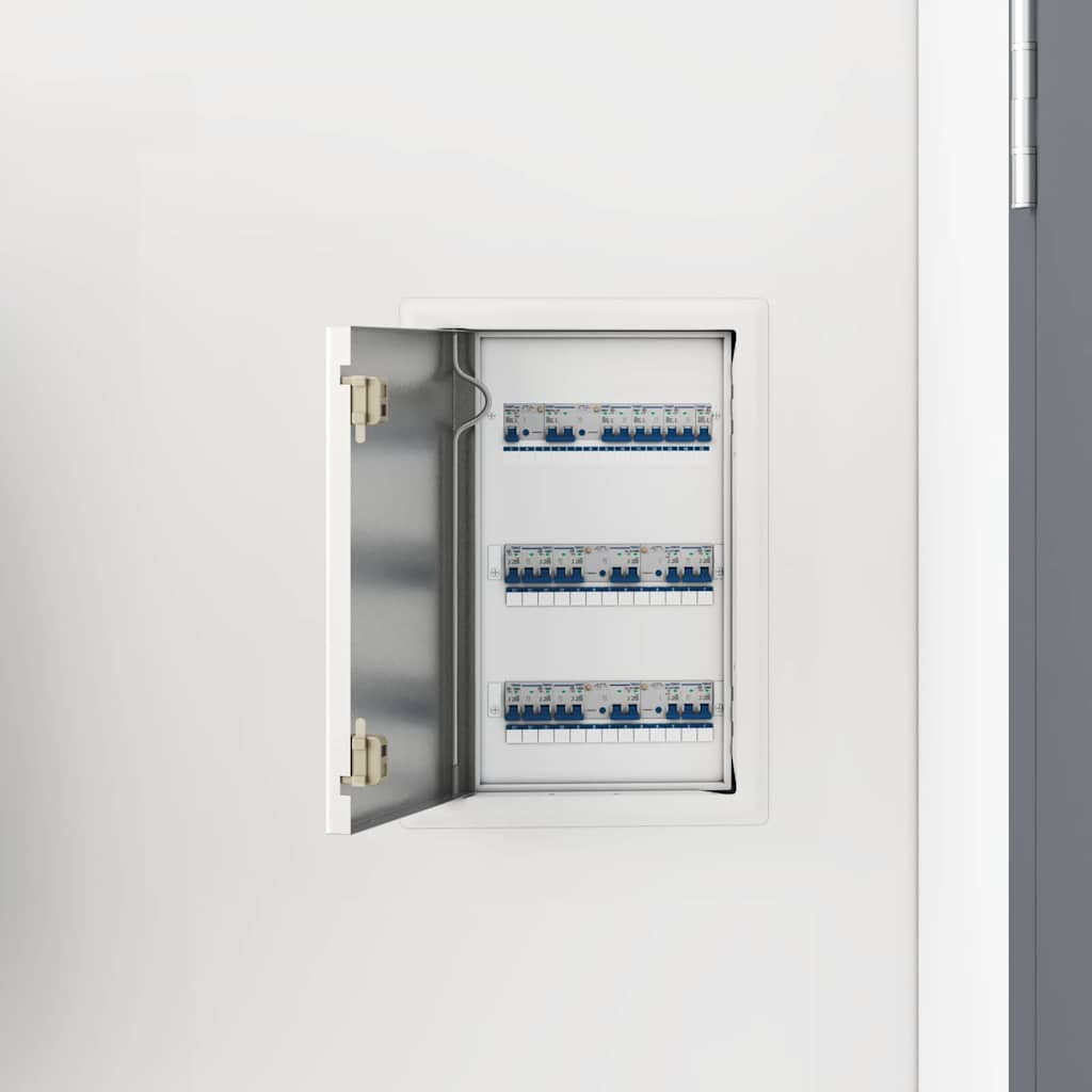 vidaXL Panel dostępu Biały 33 x 23 x 3 cm Stal
