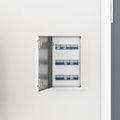 vidaXL Panel dostępu Biały 33 x 23 x 3 cm Stal
