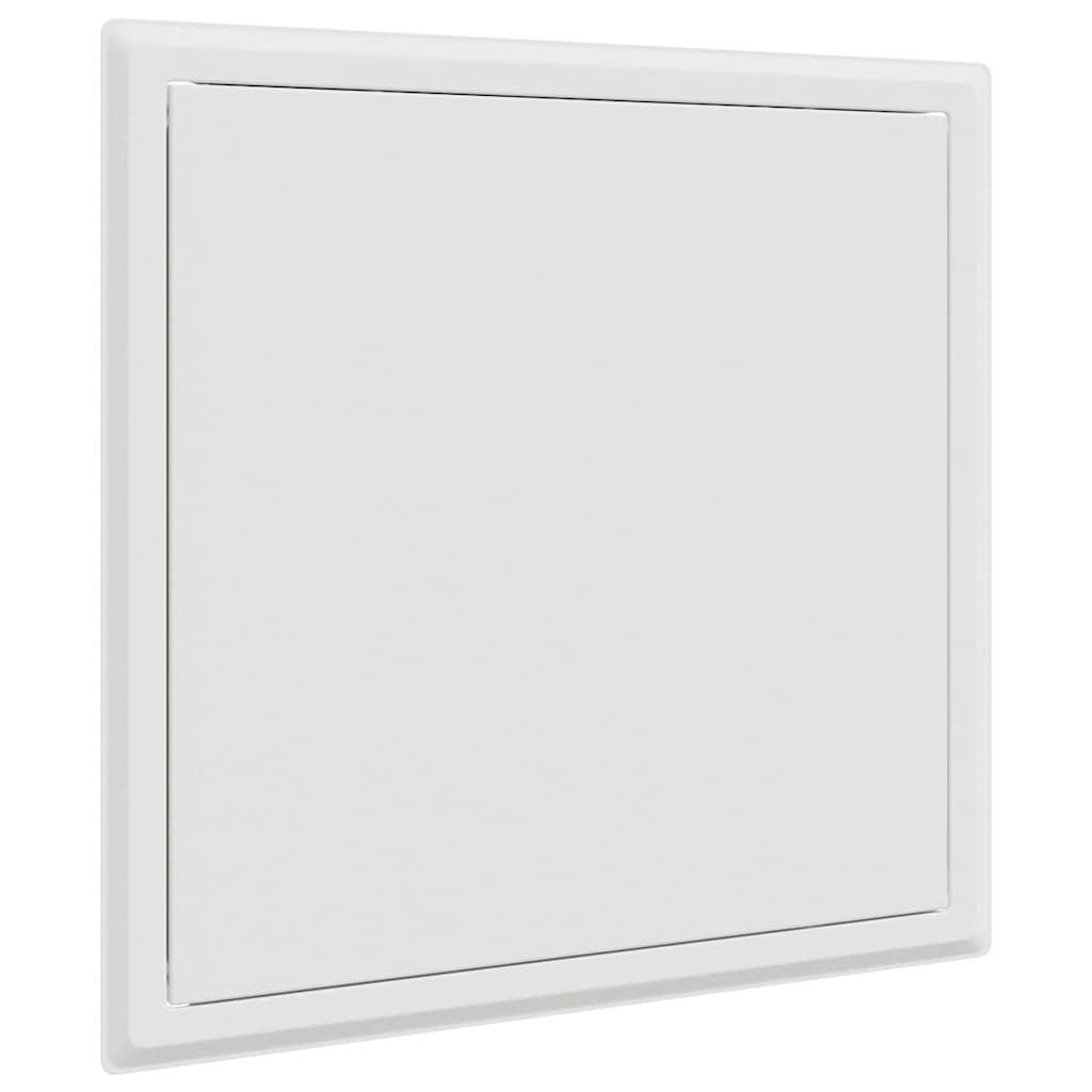vidaXL Panel dostępu Biały 33,5 x 33,5 x 3 cm Stal