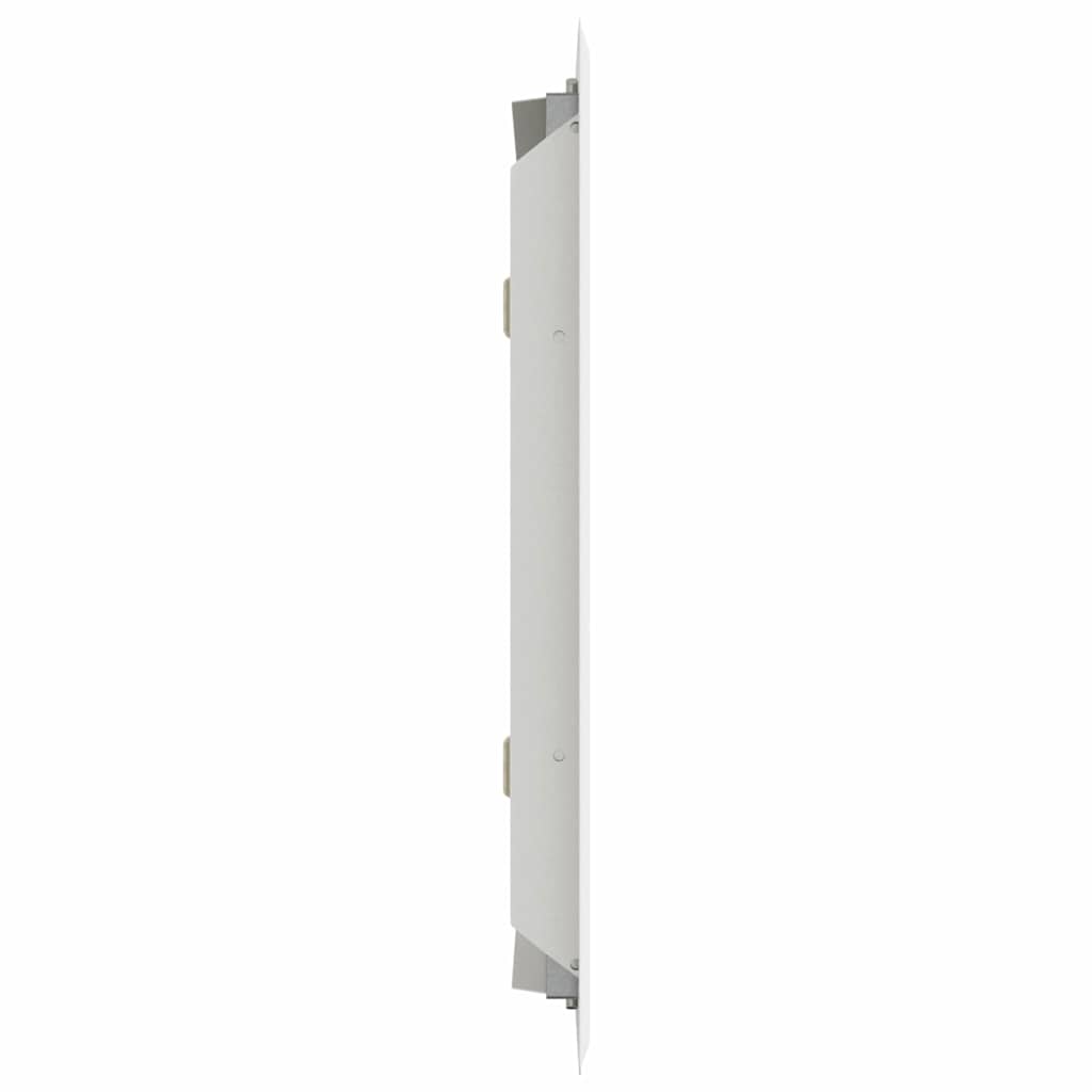 vidaXL Panel dostępu Biały 33,5 x 33,5 x 3 cm Stal