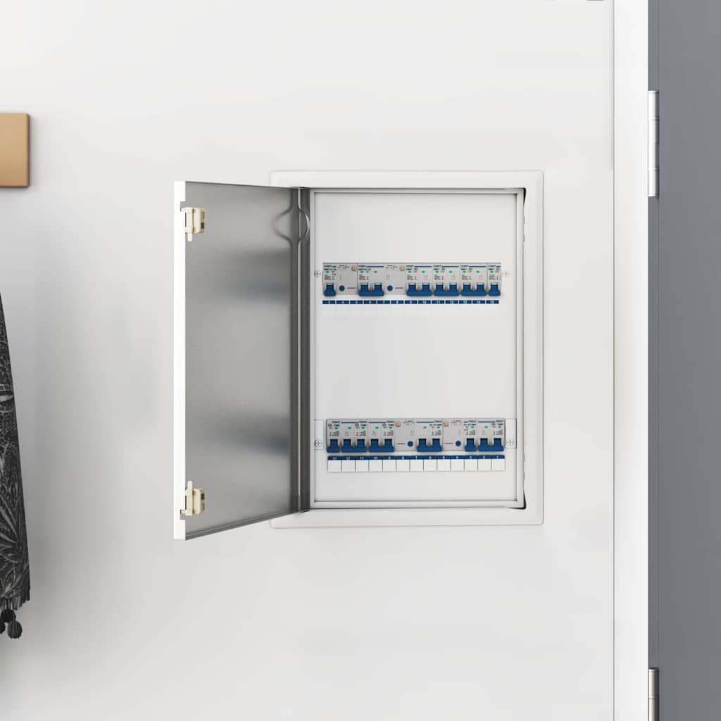 vidaXL Panel dostępu Biały 43,5 x 33 x 3 cm Stal