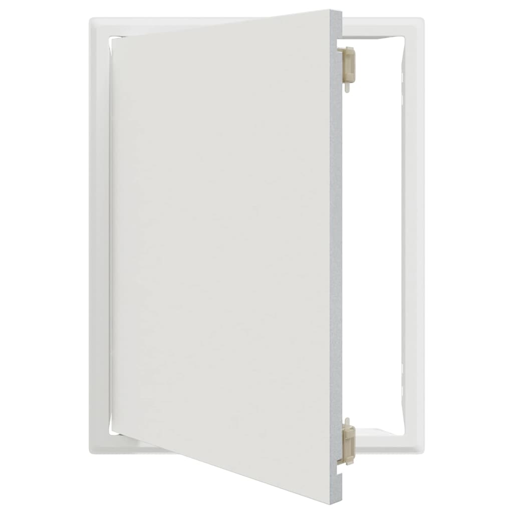 vidaXL Panel dostępu Biały 43,5 x 33 x 3 cm Stal