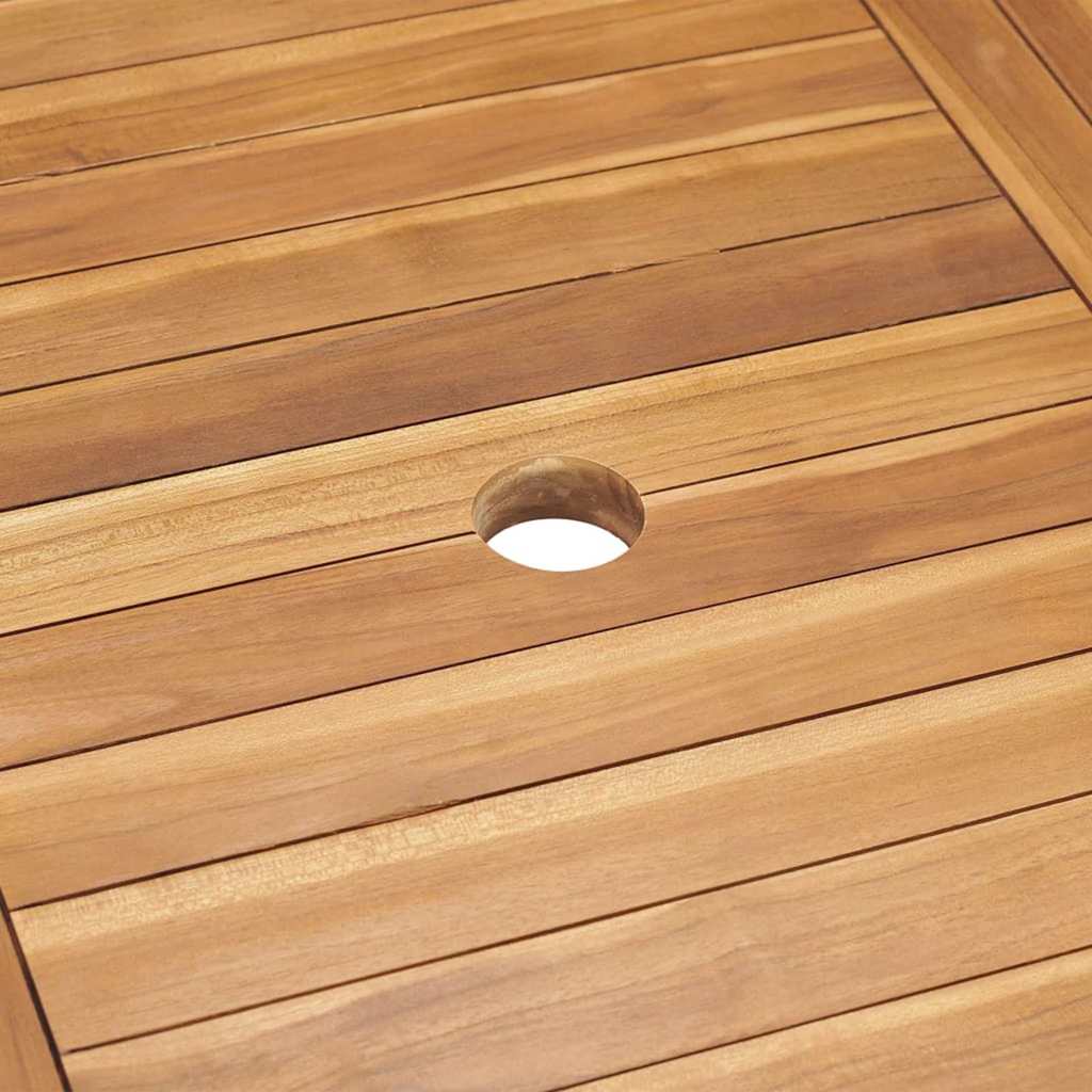 vidaXL Zestaw do jadalni w ogrodzie 5 pcs Naturalny Lite Drewno Akacji