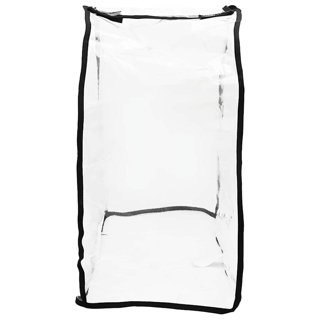 vidaXL Pokrowiec na wózek dla zwierząt przezroczysty 66 x 35 x 59 cm