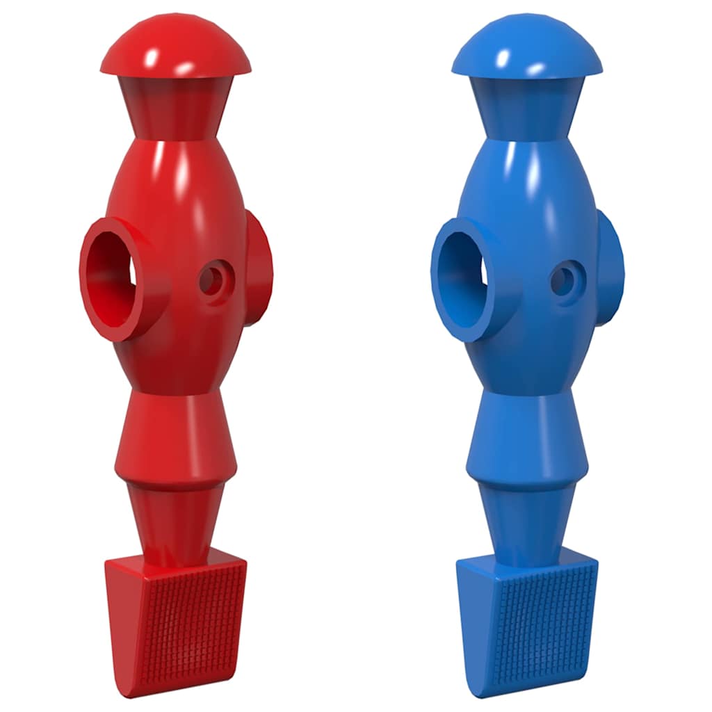 vidaXL Gracze do piłkarzyków 22 pcs Niebieski i Czerwony PP