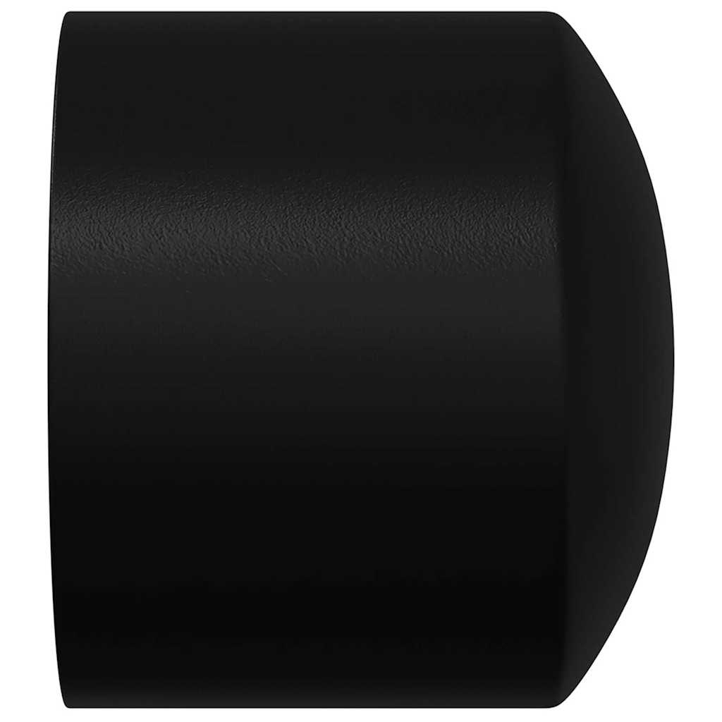 vidaXL Kaptury końcowe stołu do piłkarzyków 10 pcs Czarny PP