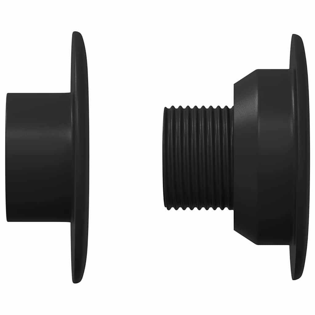 vidaXL Ośki do stołu do piłkarzyków 10 pcs Czarny 5 x 5 x 2,8 cm PP