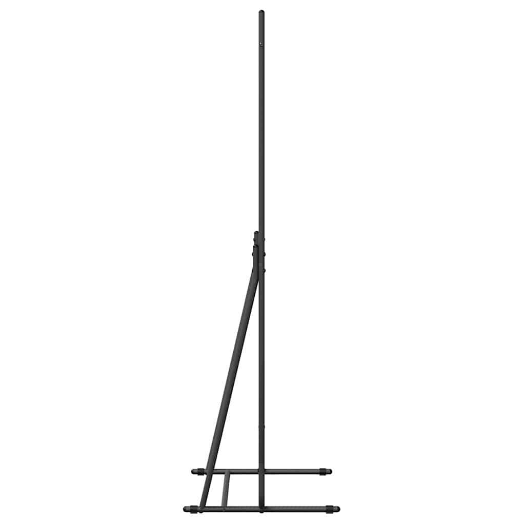 vidaXL Wieszak na Ubrania Czarny 62 x 48 x 158 cm Stal