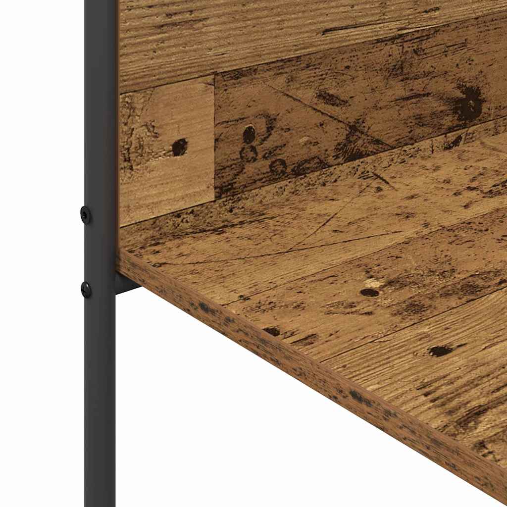 vidaXL Wieszak na Ubrania z półką Brązowy 120 x 44 x 160 cm