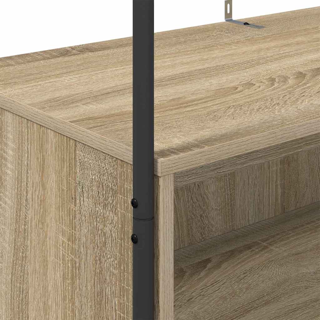 vidaXL Wieszak na Ubrania Brązowy dąb 100 x 44 x 160 cm