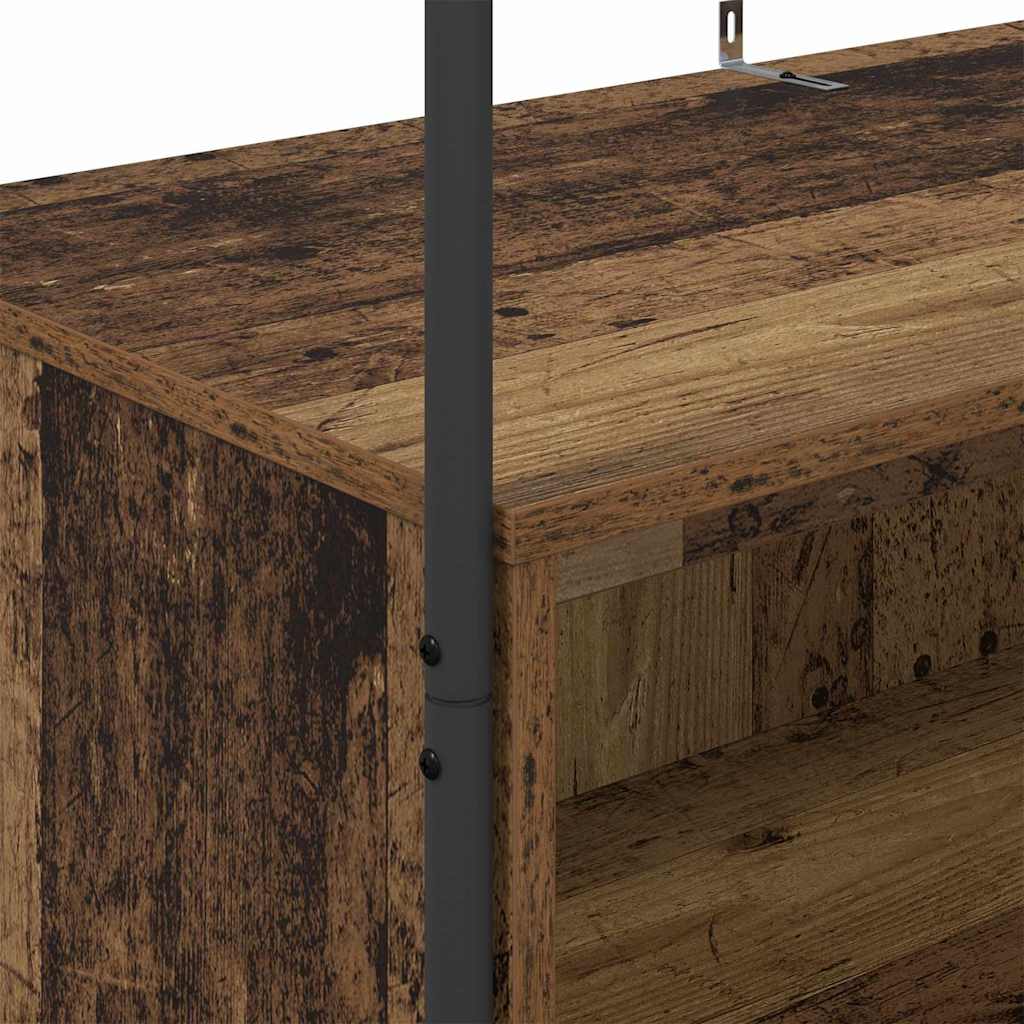 vidaXL Wieszak na Ubrania Brązowy dąb 100 x 44 x 160 cm