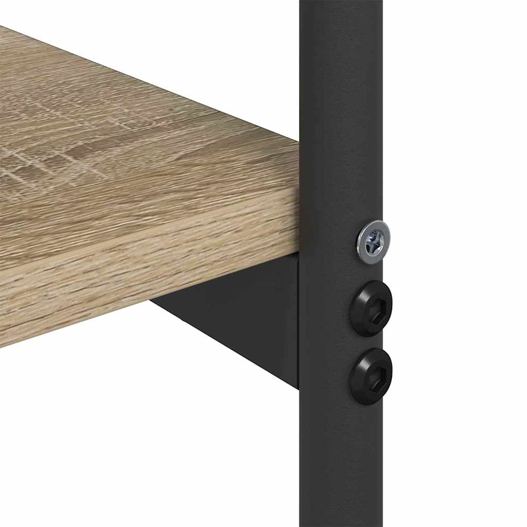 vidaXL Konsola Dąb Sonoma 101 x 35 x 80,5 cm Materiał drewnopochodny