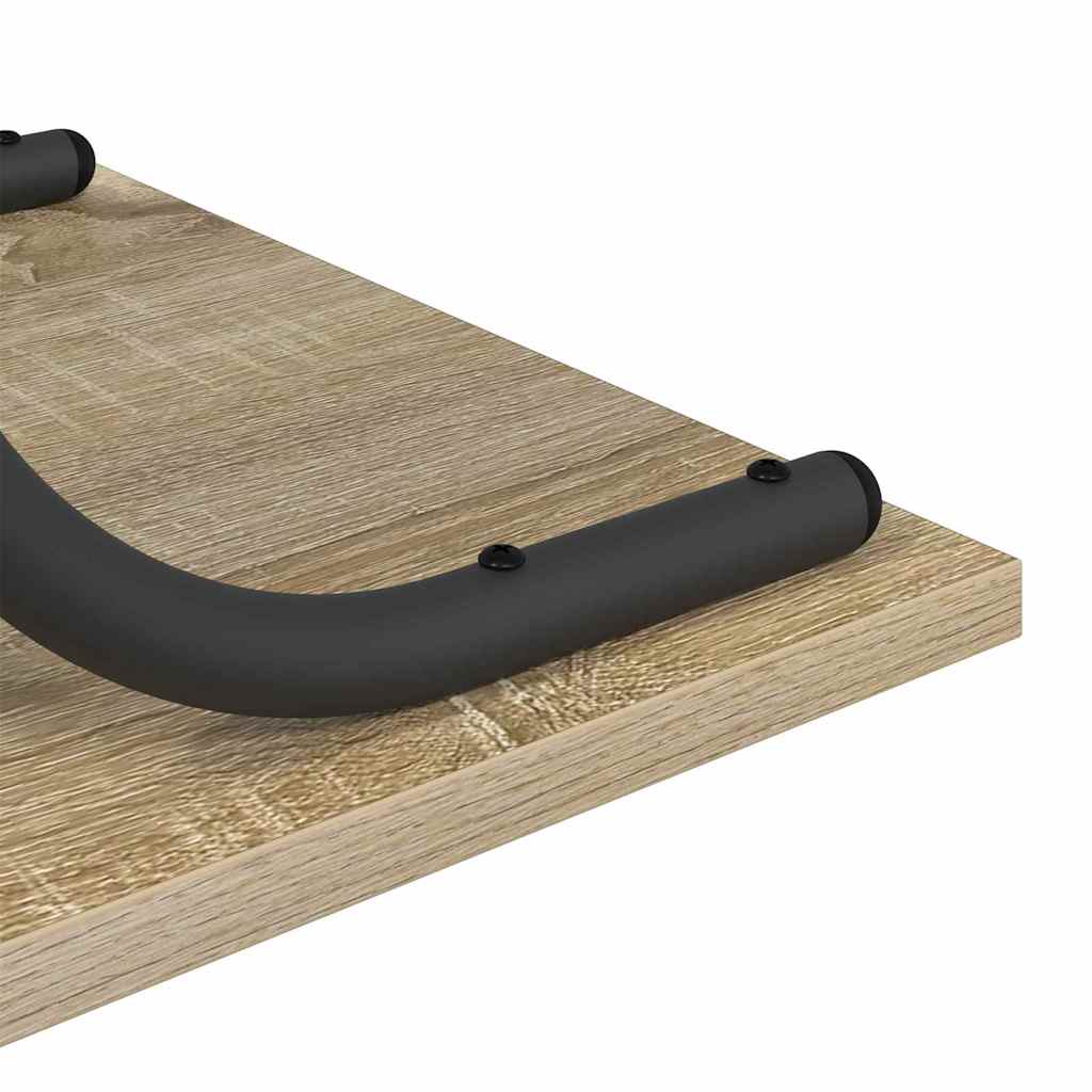 vidaXL Konsola Dąb Sonoma 101 x 35 x 80,5 cm Materiał drewnopochodny
