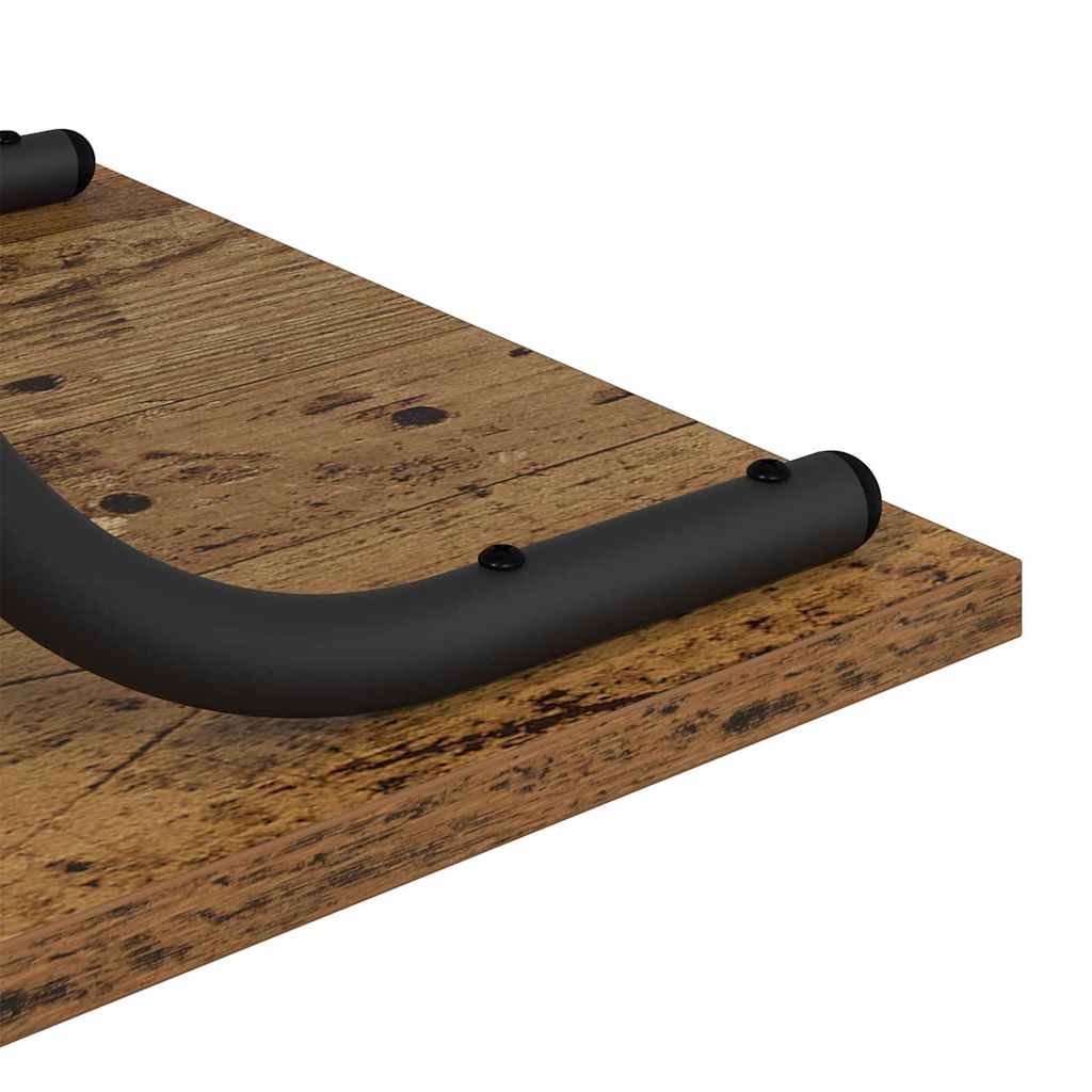 vidaXL Konsola Stare drewno 101 x 35 x 80,5 cm Materiał drewnopochodny