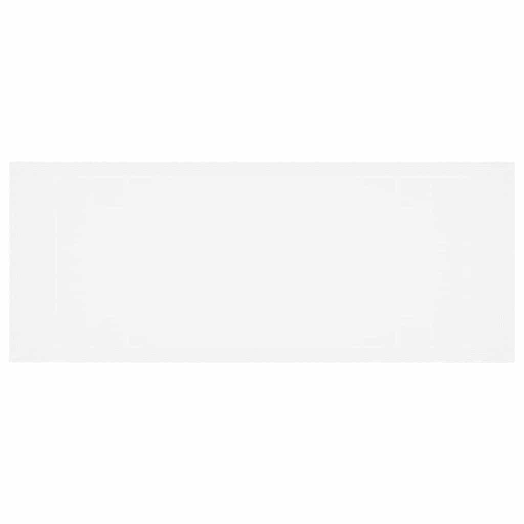 vidaXL Stół Ogrodowy Biały 250 x 100 x 73 cm polirattan